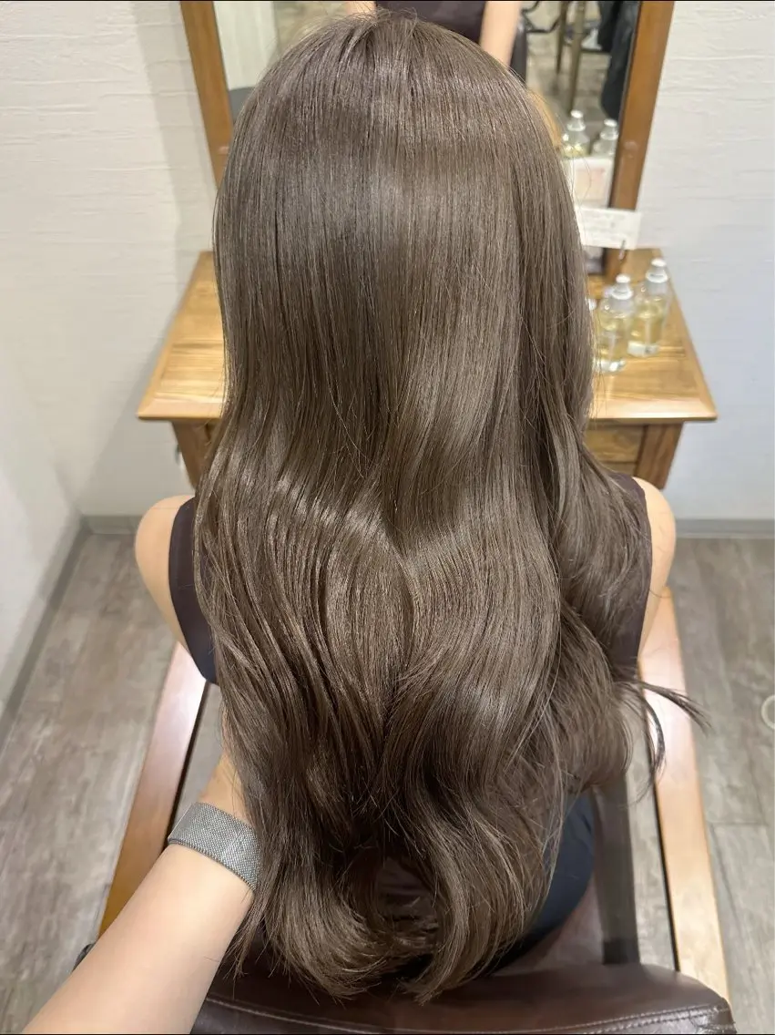💫カット+カラー+オーダーメイドトリートメント💫【ロング料金無し】の写真