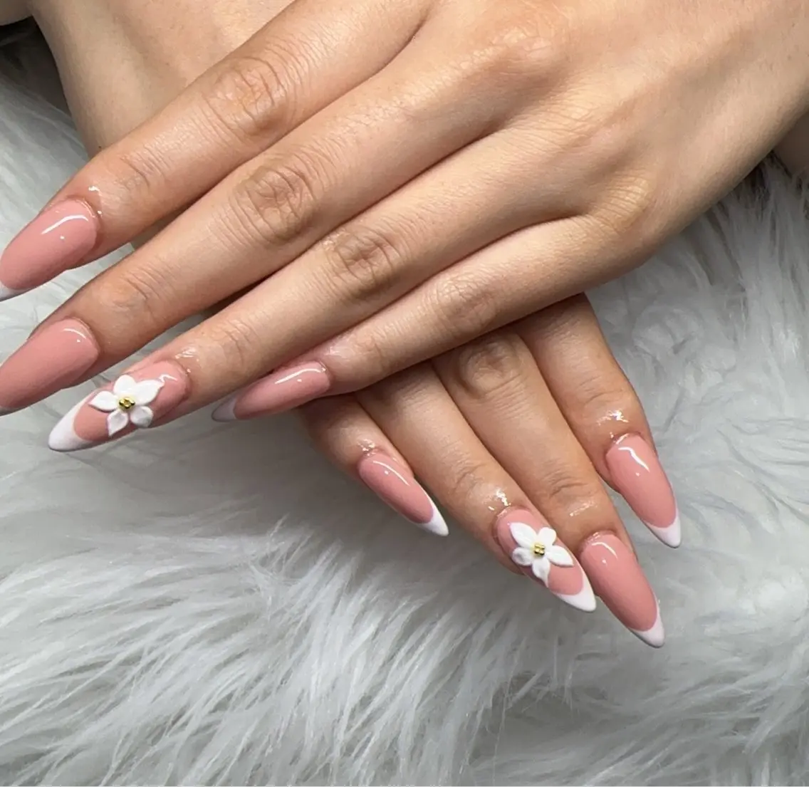 ネイル フラワーネイル ハンドネイル nail salon OnRのネイルデザイン