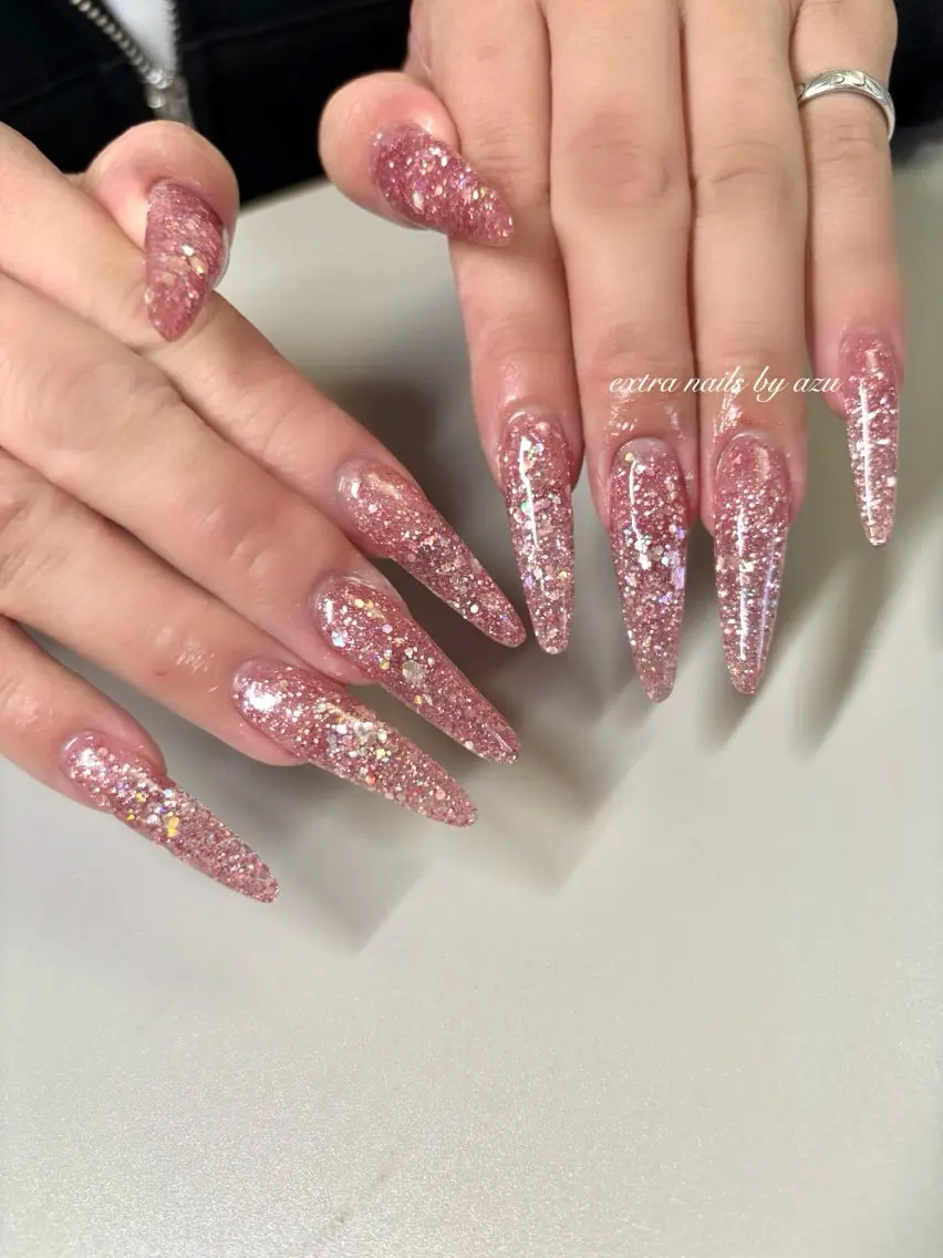 ネイル ロングネイル ハンドネイル extranails ／lemellaのネイルデザイン