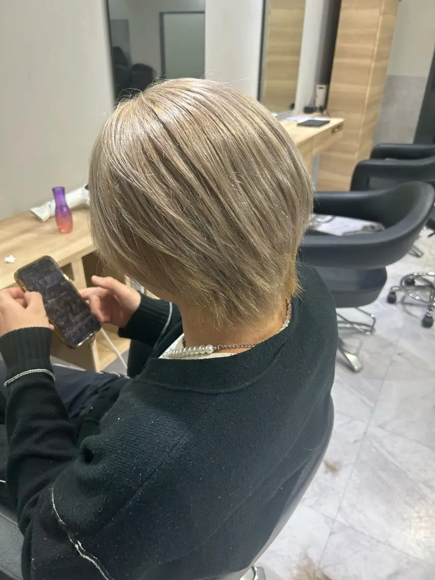 カラー メンズ カット ヘアカラー トリートメント RIKA/ 大宮のヘアスタイル