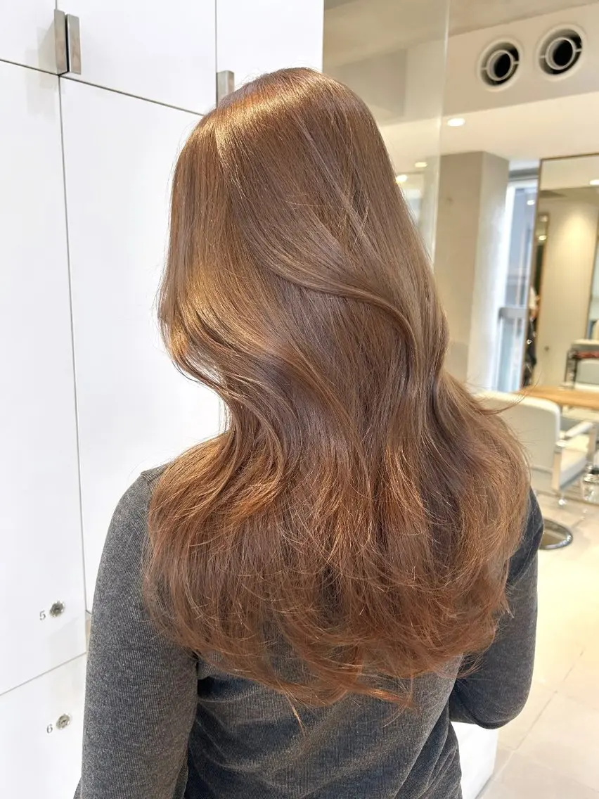 ロング カラー カット ヘアカラー トリートメント 💘大人可愛く💘 Natsuki❥❥❥のヘアスタイル