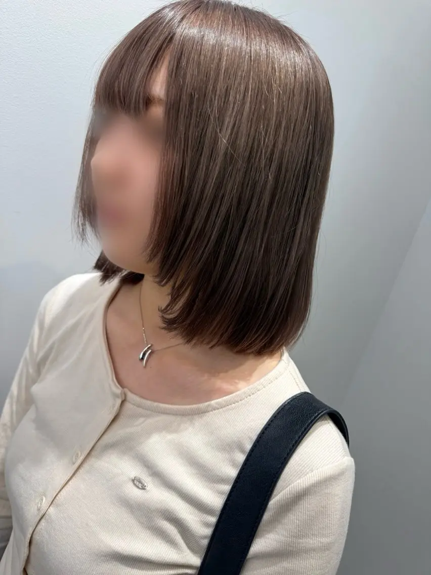 ショート ボブレイヤー ボブ レイヤーカット カット 吉野 悠斗のヘアスタイル