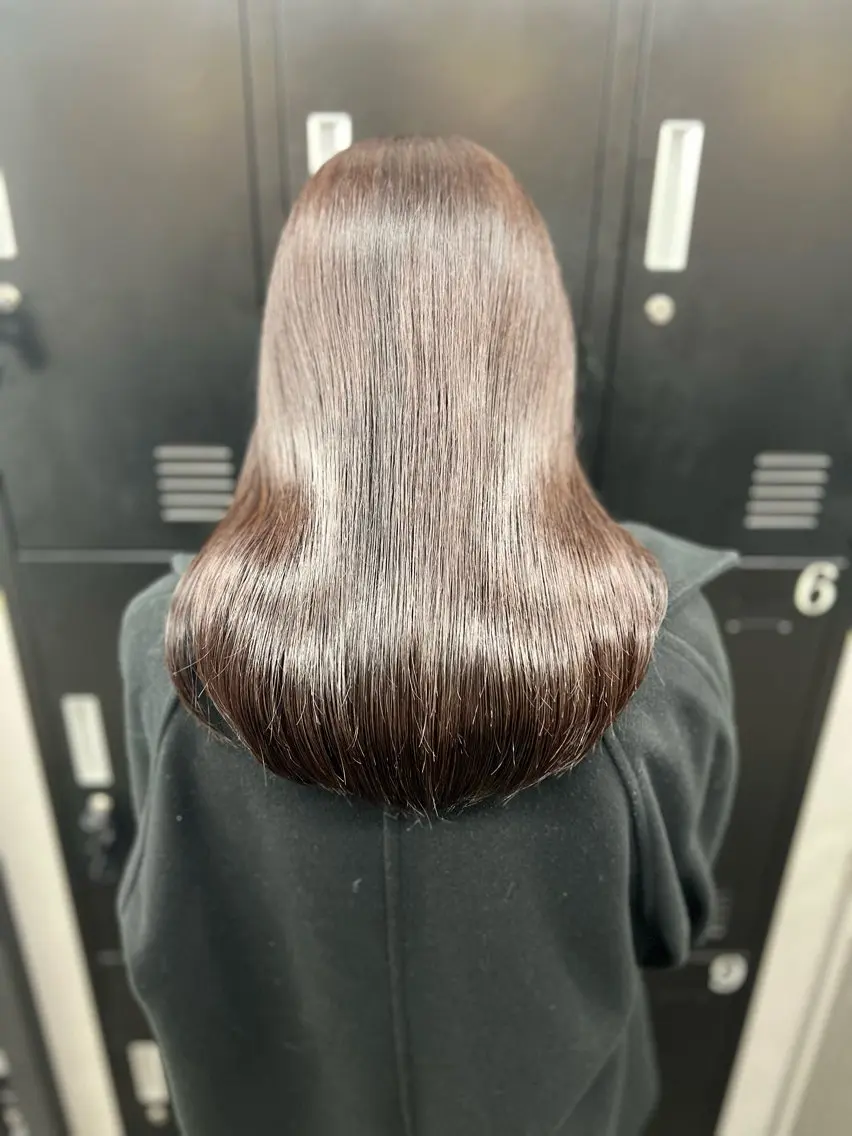 セミロング カラー 透明感カラー特化🫧 🦋栗原🦋のヘアスタイル
