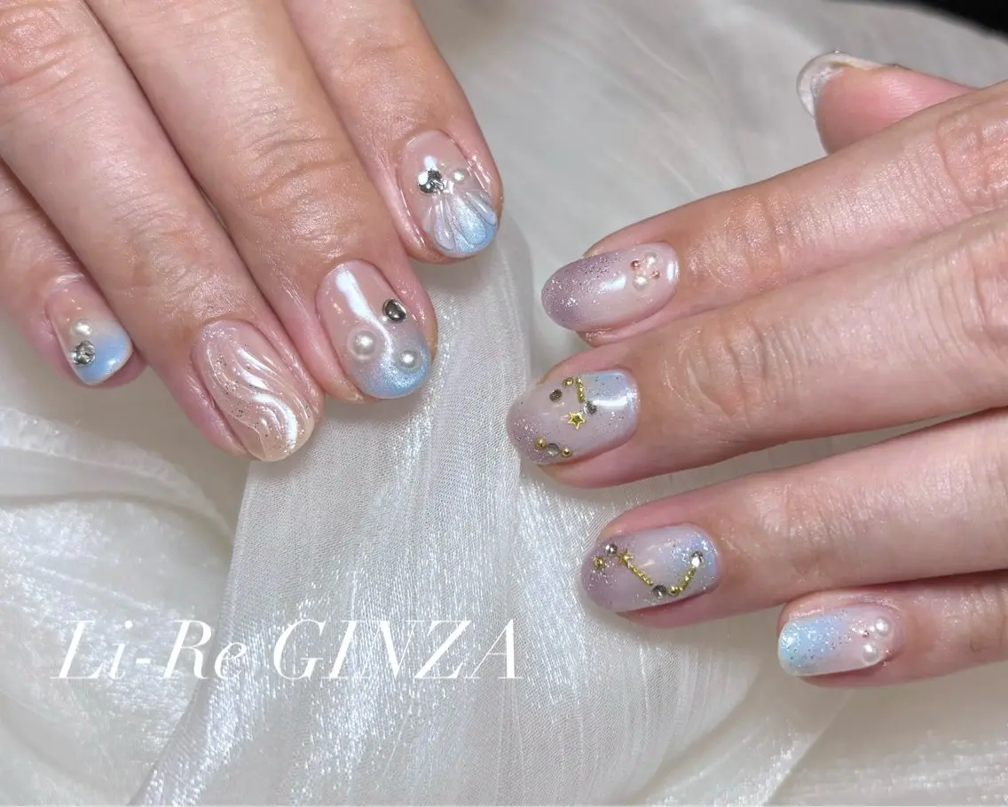 ネイル ハンドネイル Li-Re GINZAのネイルデザイン