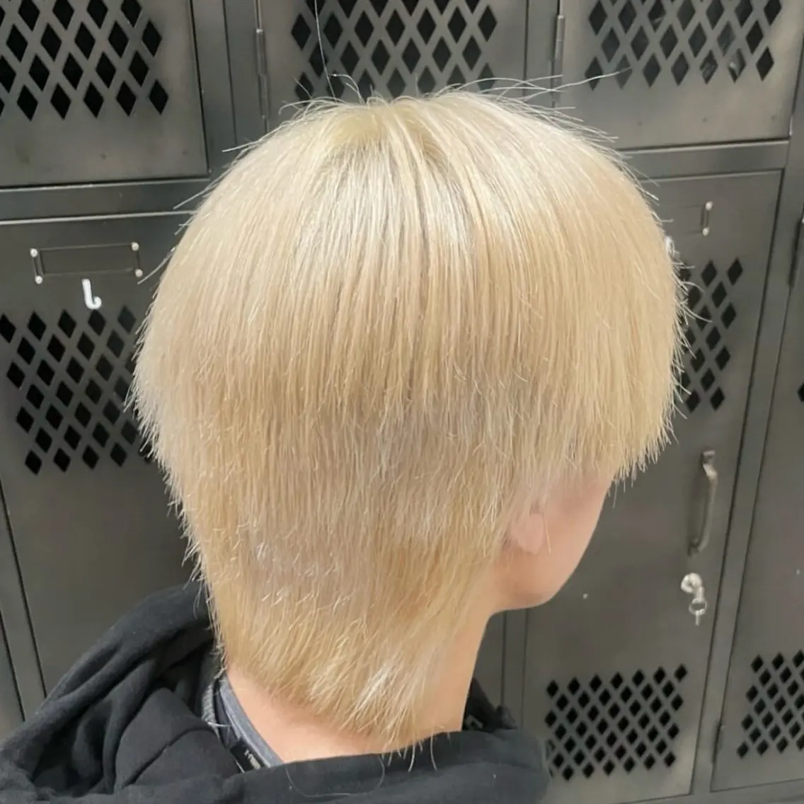 ショート ヘアカラー トリートメント ルナ🫐縮毛矯正 🫐髪質改善のヘアスタイル
