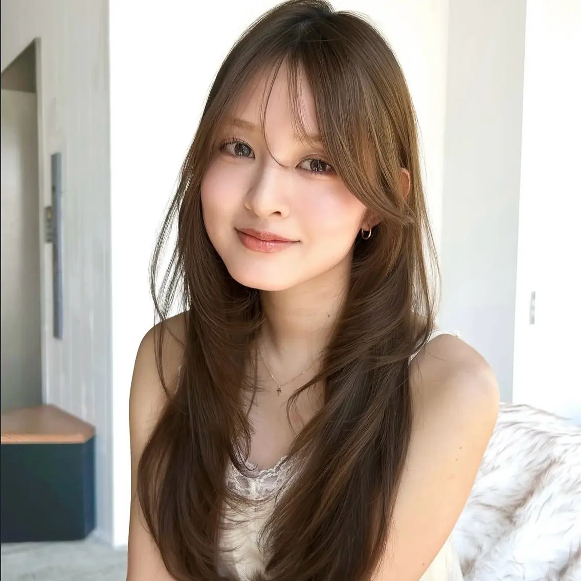 セミロング 池袋似合わせカット ✂️YUUKIのヘアスタイル