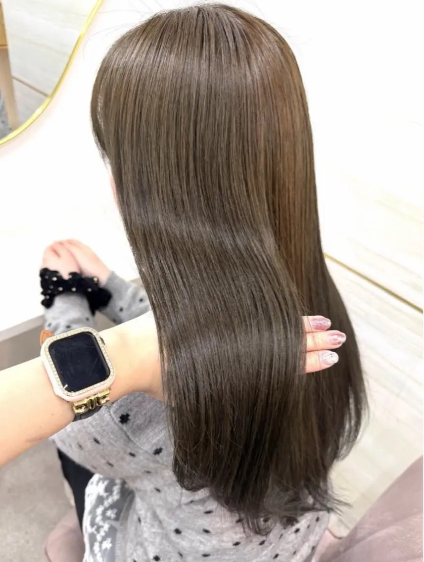 ロング カラー 🩰艶髪ワンカラー／ 大宮/はるあ🩰🏹のヘアスタイル