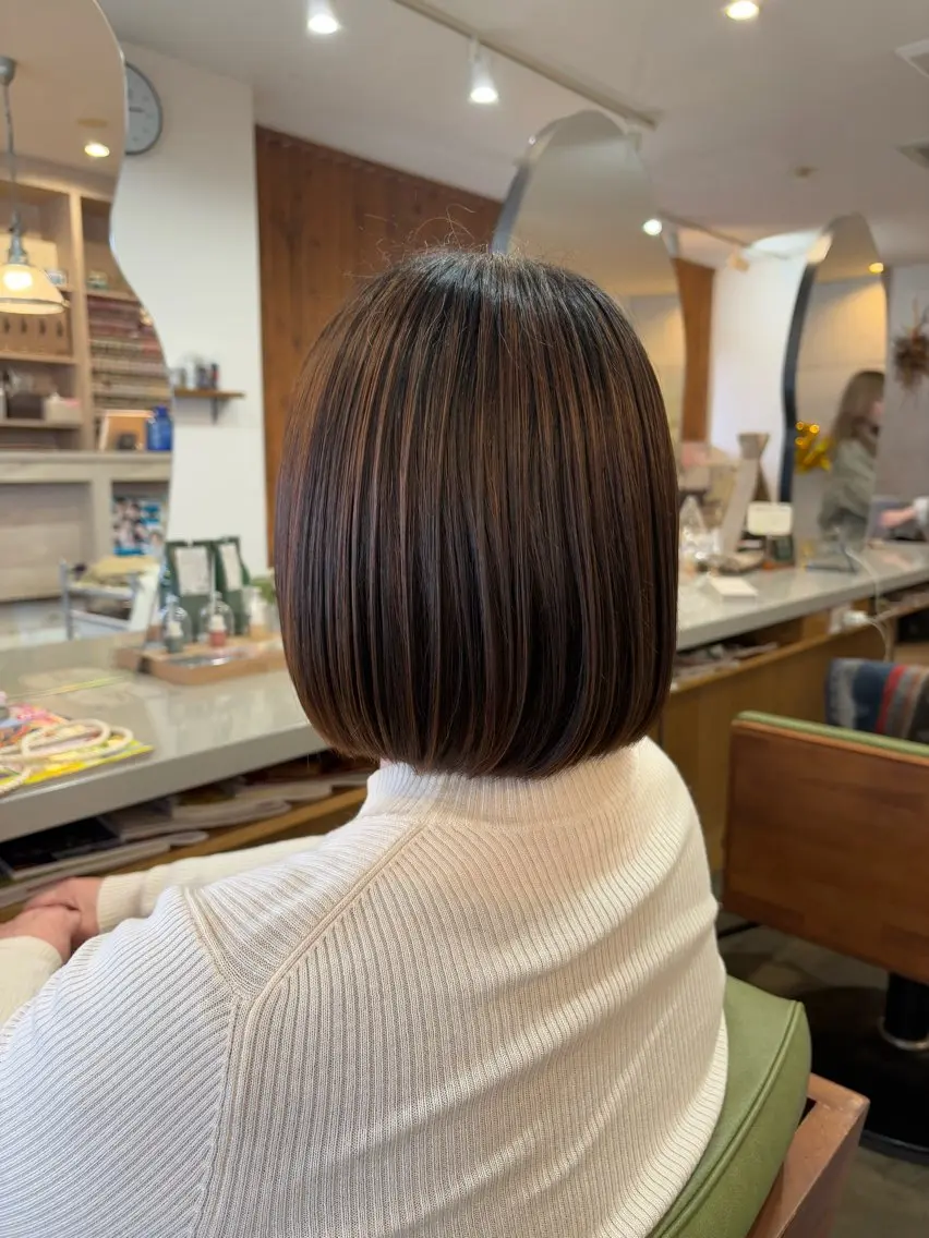 ショート タナカ ネネのヘアスタイル