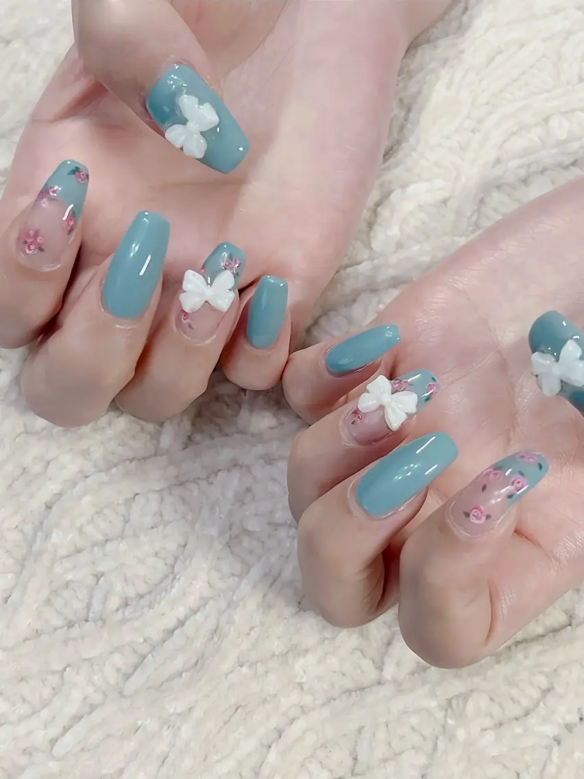 ネイル ジェルネイル パラジェル 春ネイル ハンドネイル Rawr / saoriのネイルデザイン