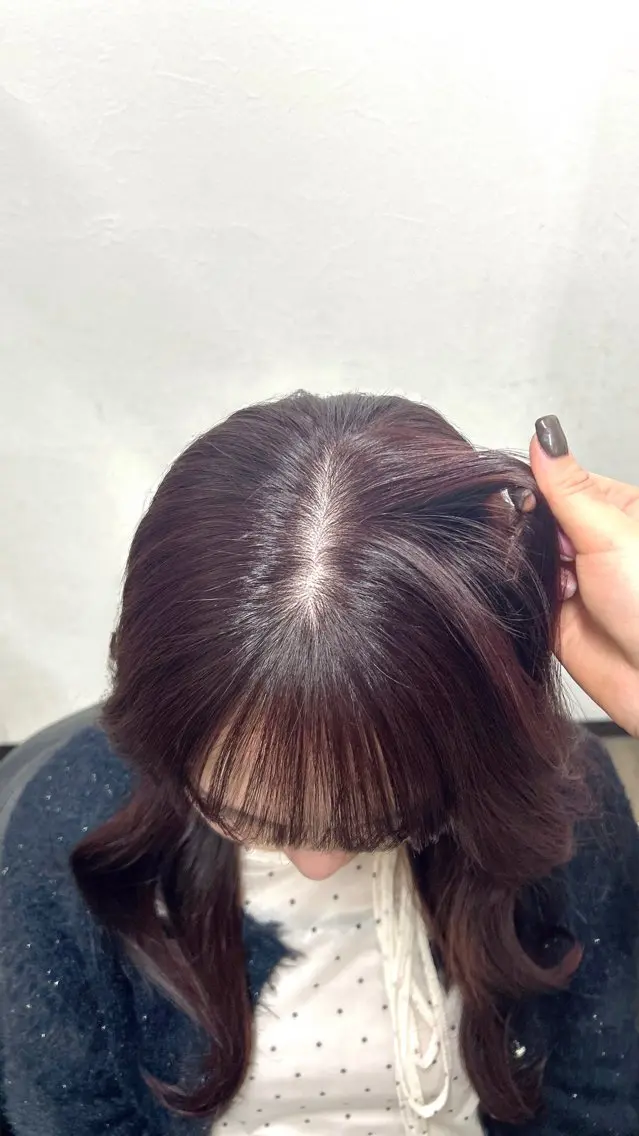 ロング カラー 佐原 恵利香のヘアスタイル
