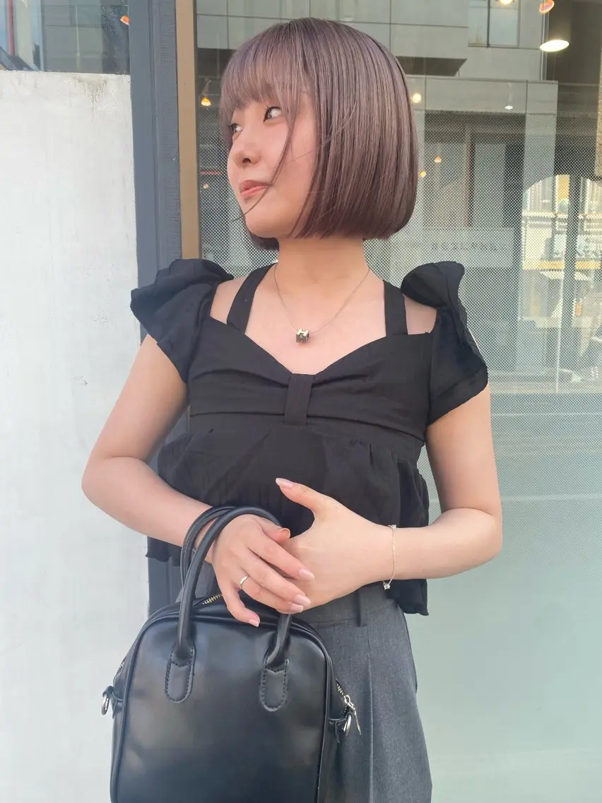 ショート カット ヘアカラー maeda yumiのヘアスタイル