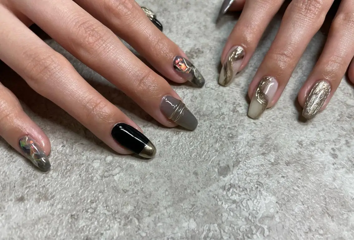 ネイル ジェルネイル nail salon ipuniのネイルデザイン