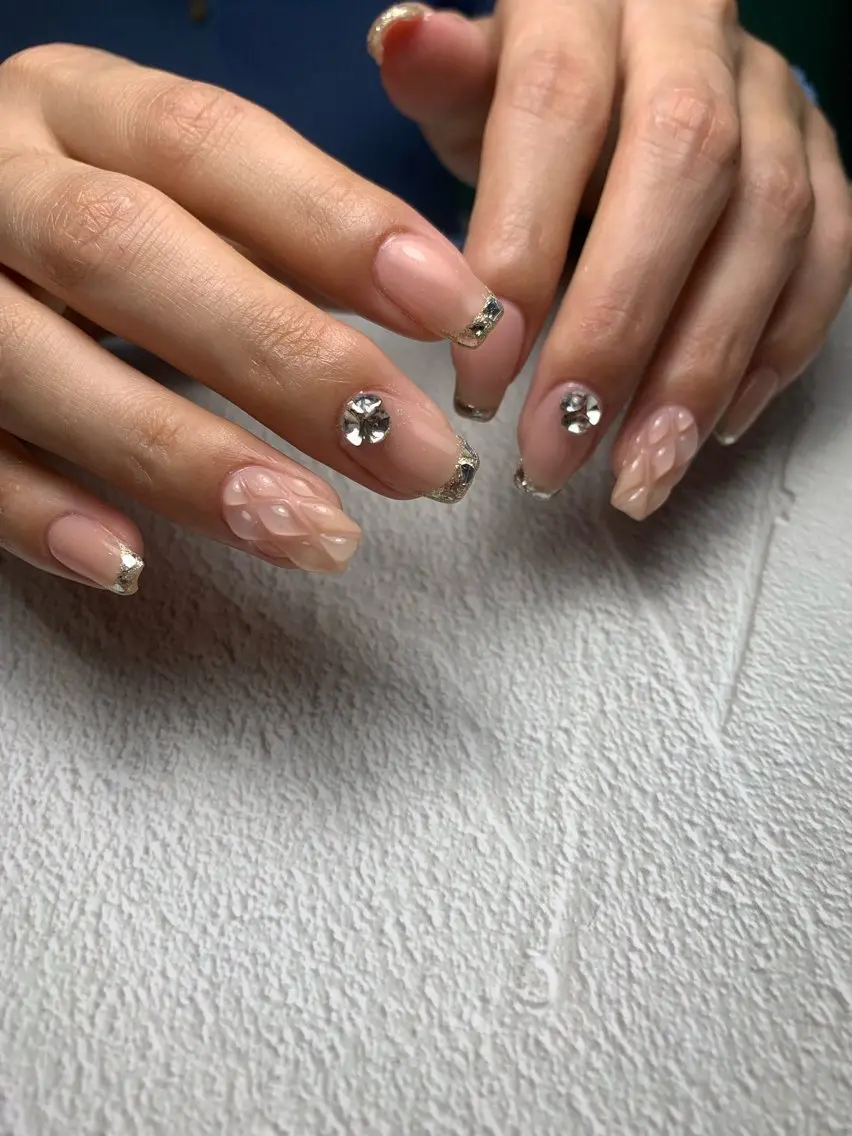 ネイル クリアネイル ハンドネイル Emu Nailのネイルデザイン