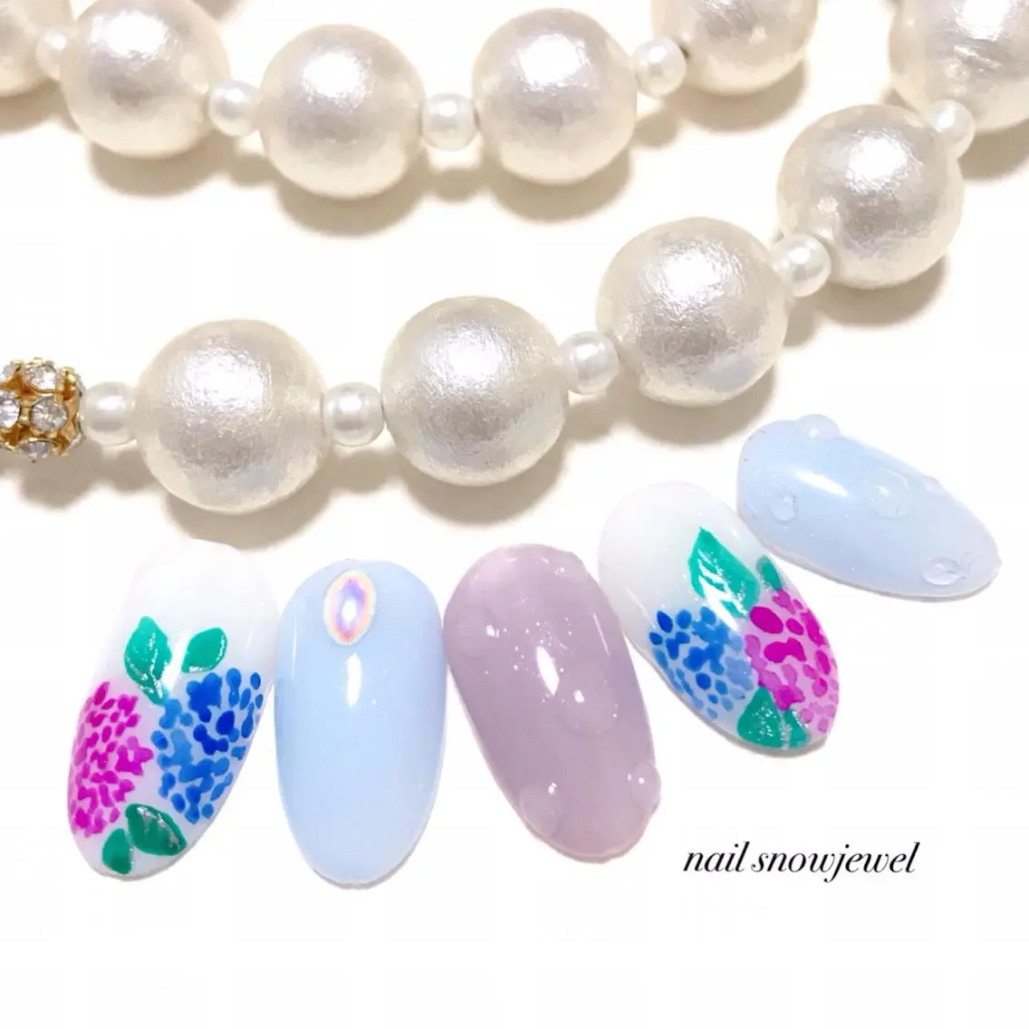 ネイル nail snowjewelのネイルデザイン