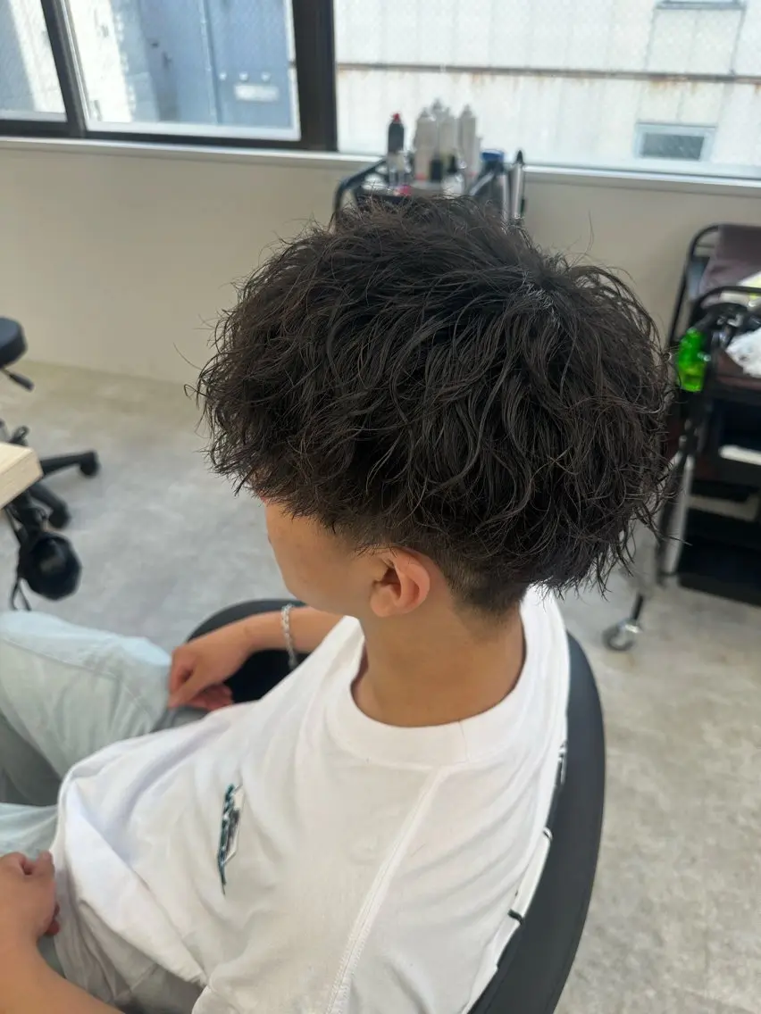💥[メンズ限定]💥デザインパーマ＋カットの写真