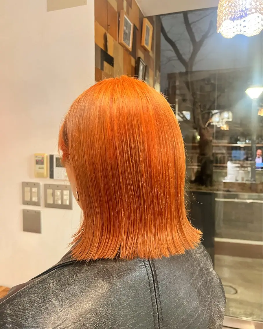 ミディアム カラー i sのヘアスタイル