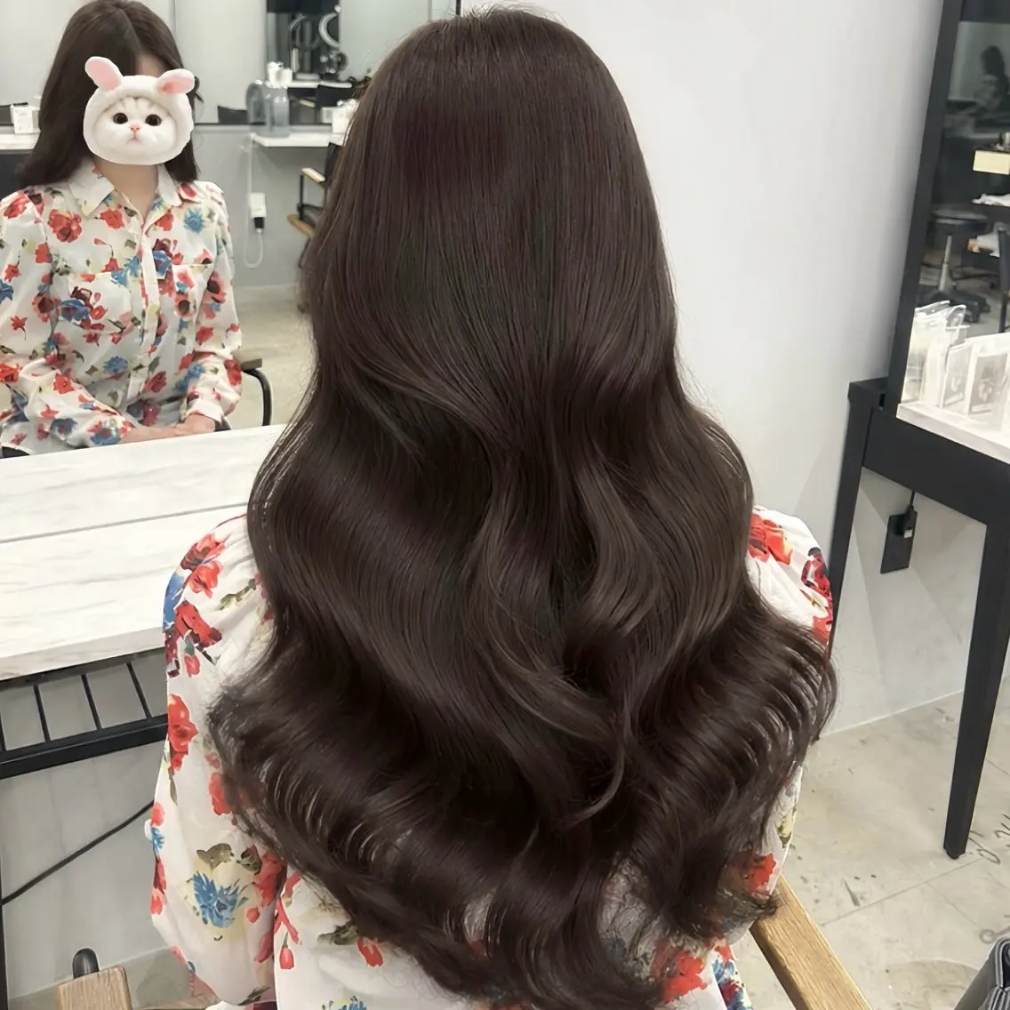 透明感カラー+AujuaクイックTRの写真