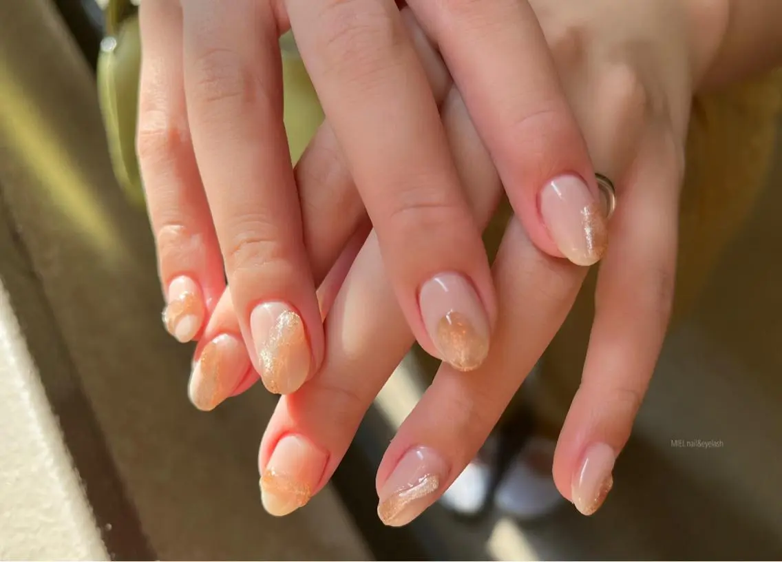 ネイル マグネットネイル ぷっくりネイル ハンドネイル nail salon monailのネイルデザイン