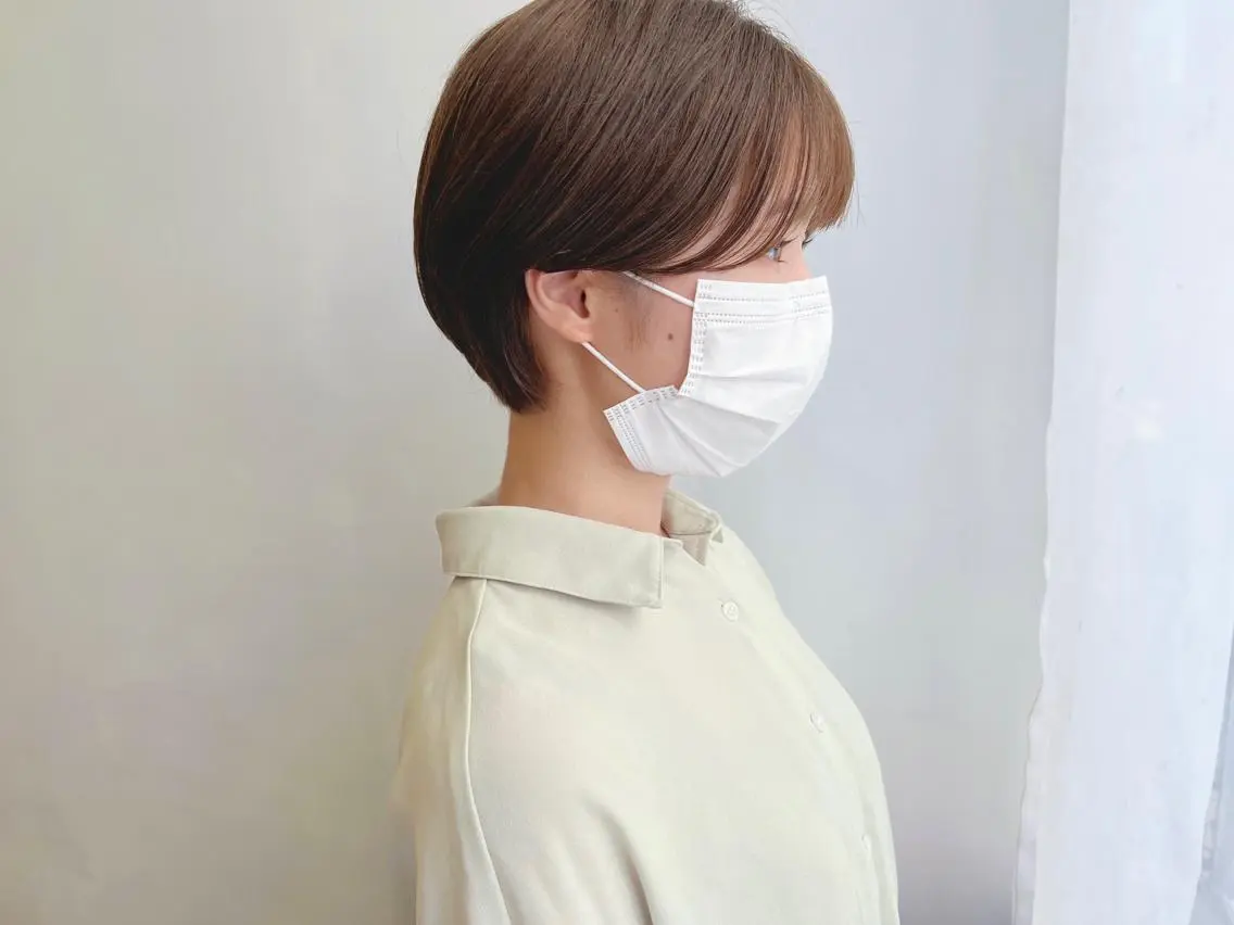 ショート カラー ショートヘア カット トリートメント タカハシ ハヤトのヘアスタイル