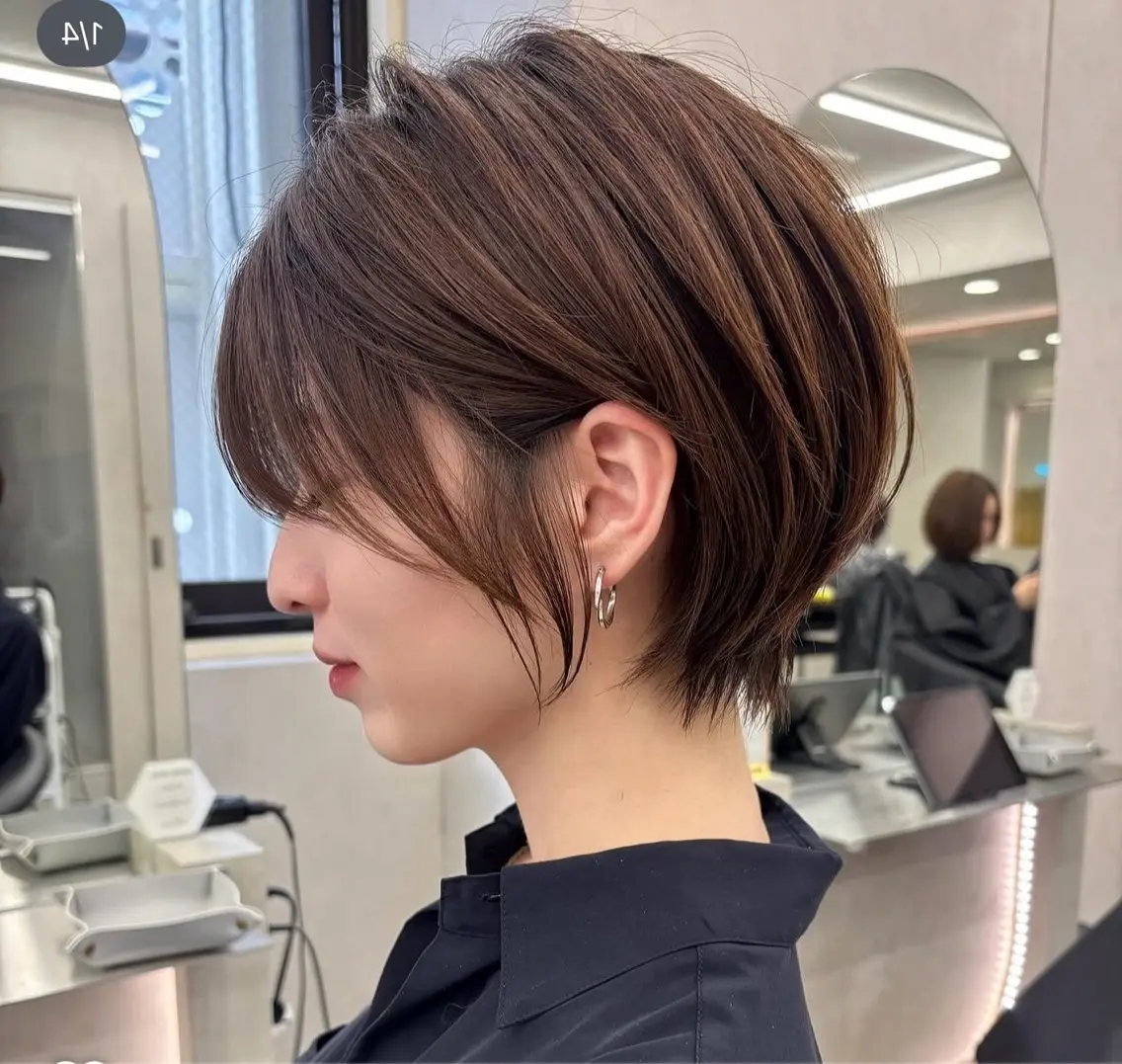 ショート ‎💚似合わせカット 🎀💚 ちえのヘアスタイル