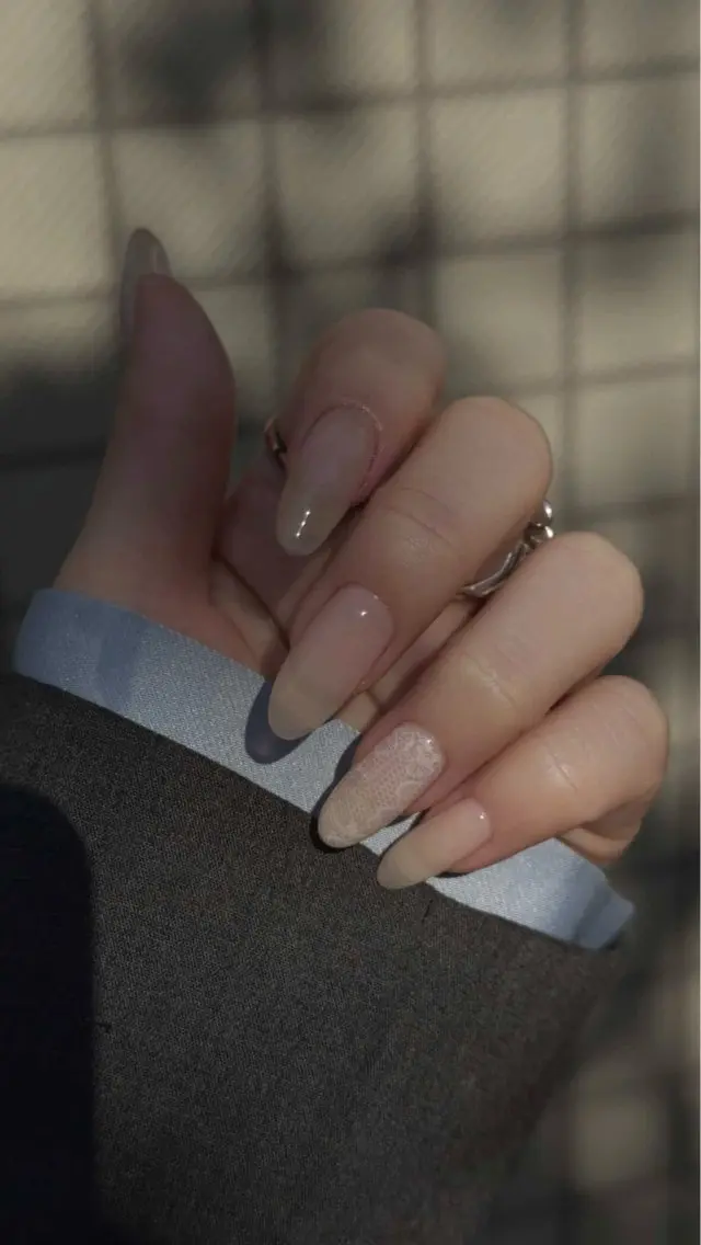 ネイル レース ハンドネイル w*ange MAOのネイルデザイン