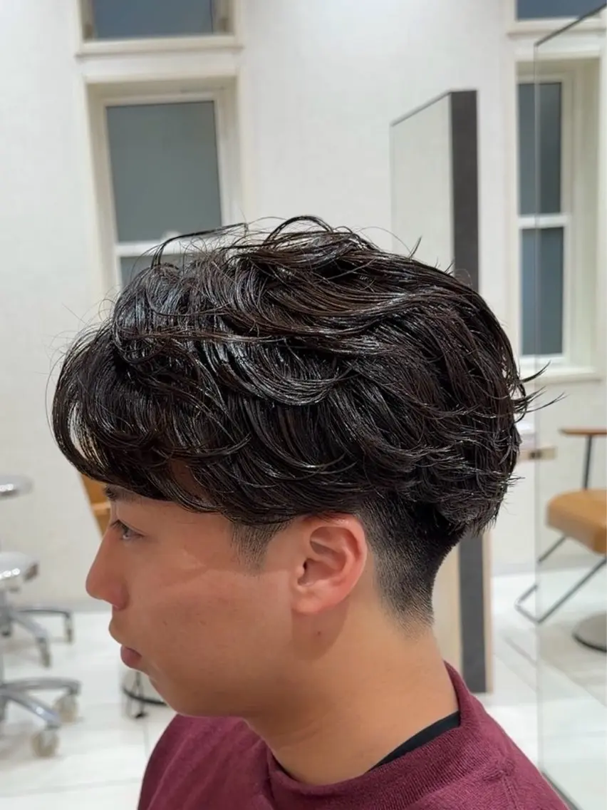 メンズ メンズパーマ特化🔥 似合わせ🔥たけしのヘアスタイル