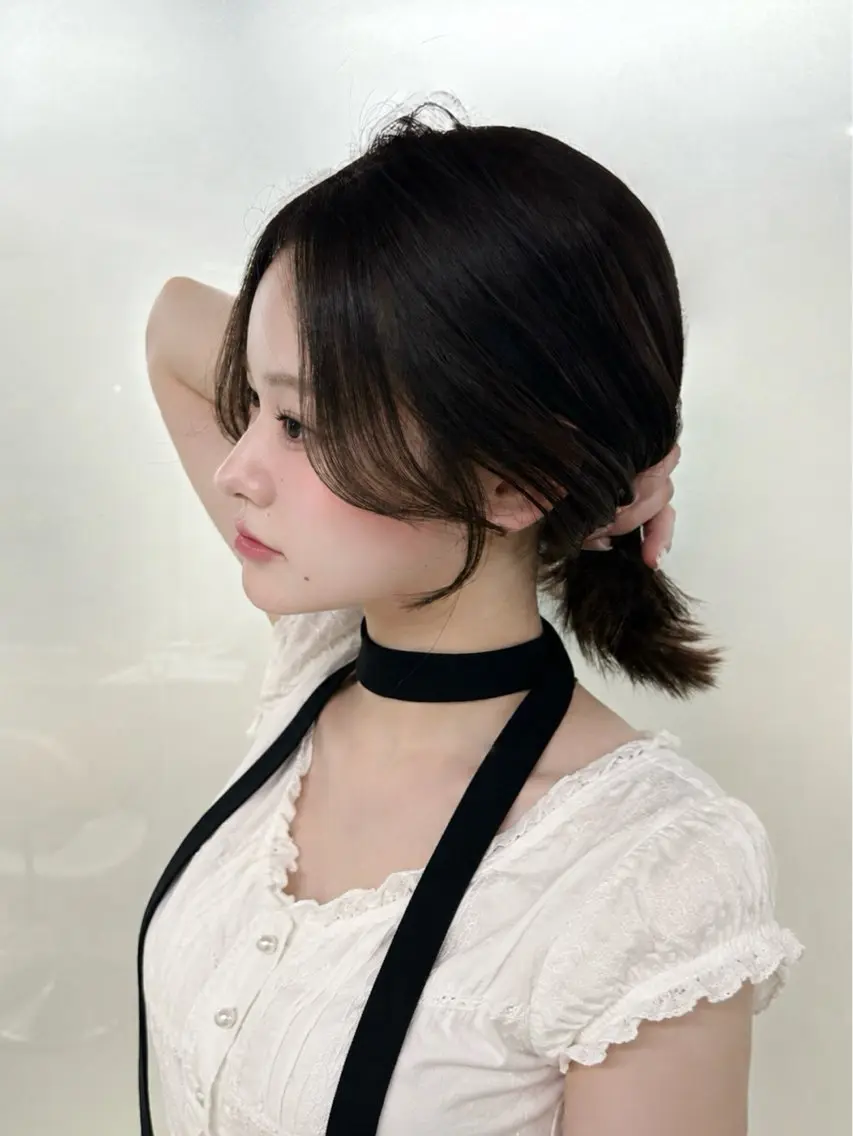 ミディアム くびれヘア 韓国風ヘア レイヤーカット カット SEIRA 透明感 ☆トレンドヘア☆のヘアスタイル