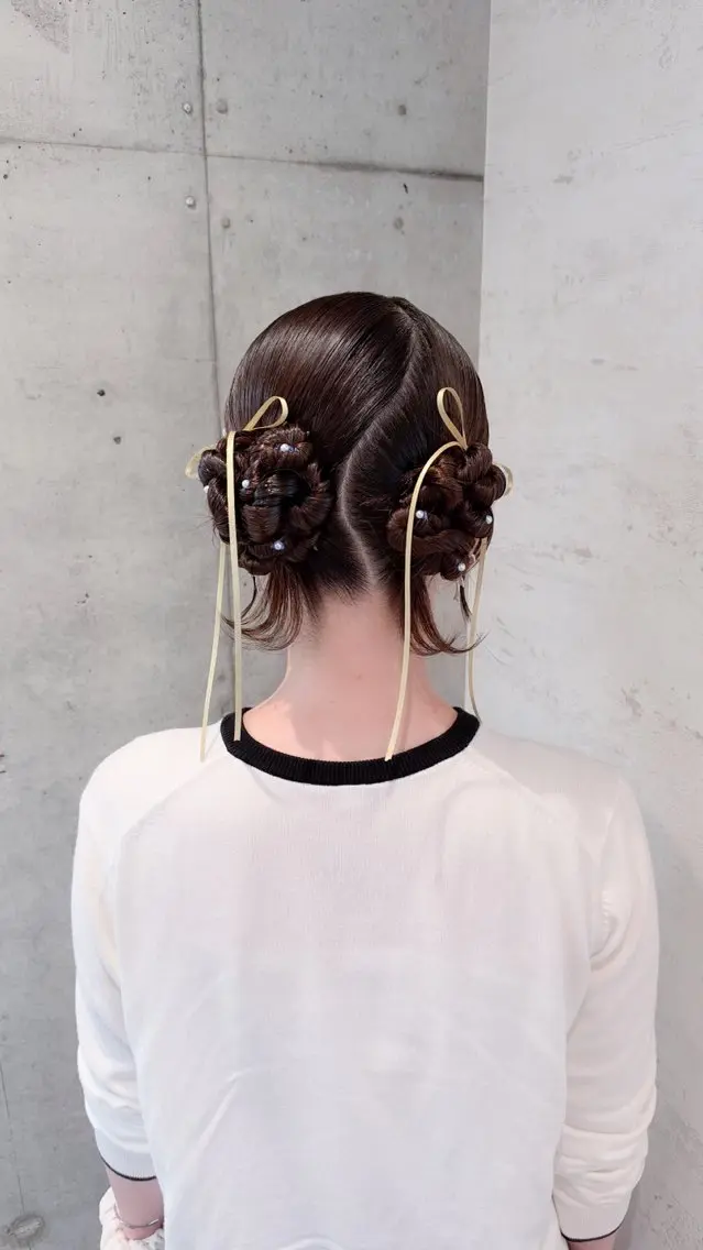 ヘアアレンジ はやしほのか| マンツーマン美容師のヘアスタイル