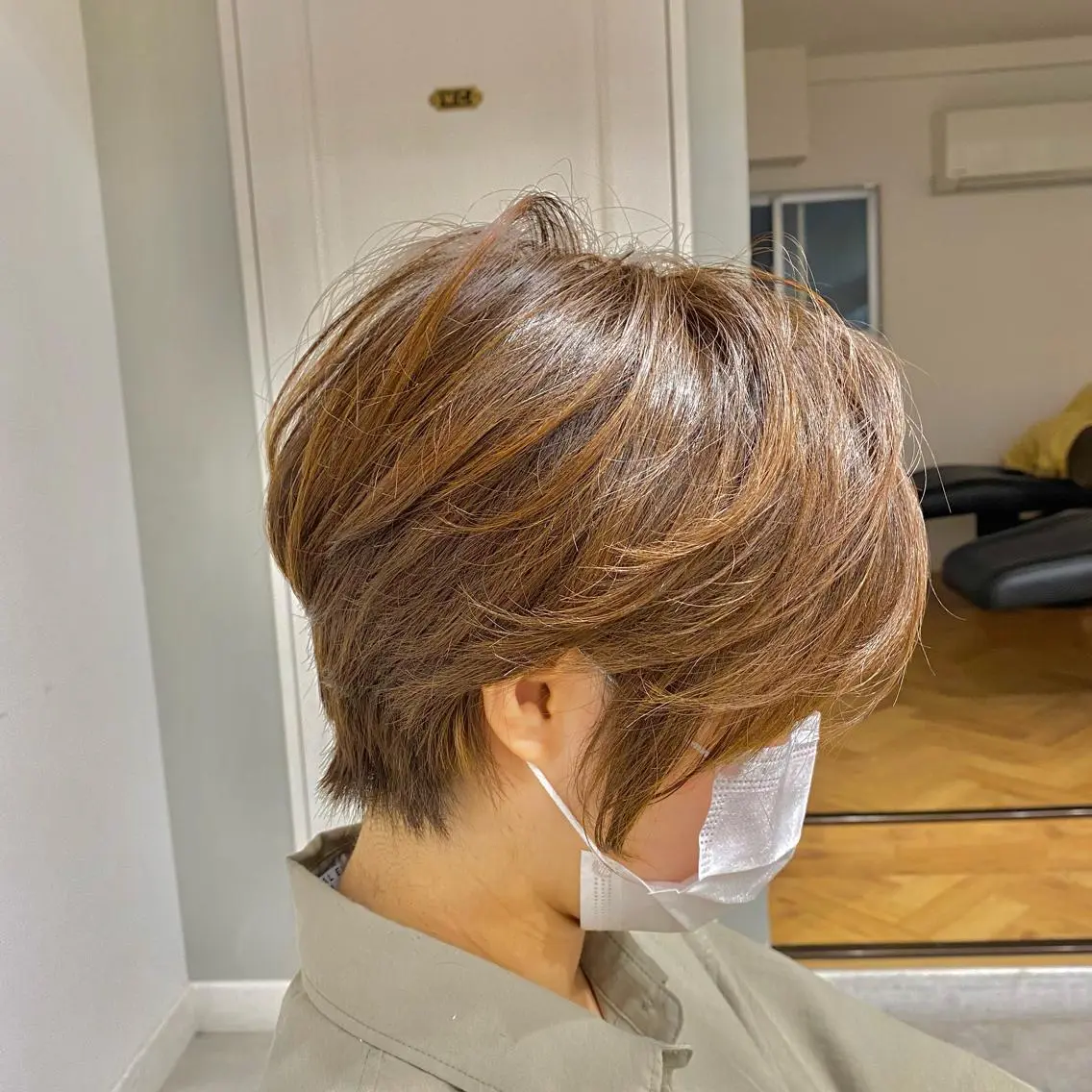 ショート カラー 北村 直人のヘアスタイル