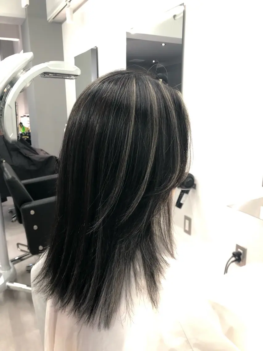 ロング カラー ヘアカラー 矢島颯哉/ハイトーン ブリーチカラー💎のヘアスタイル