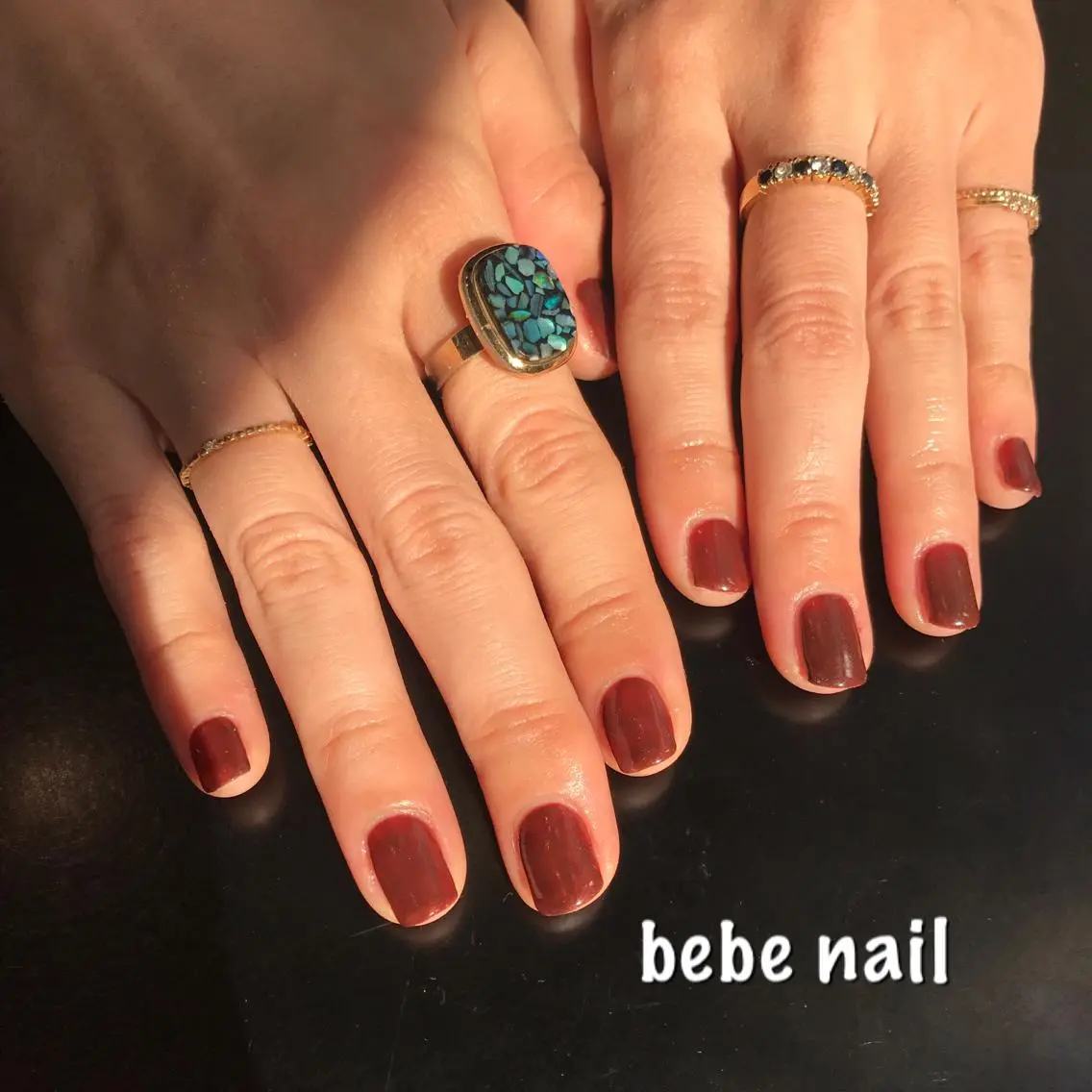 ネイル ジェルネイル ワンカラーネイル パラジェル ハンドネイル Ann nailのネイルデザイン