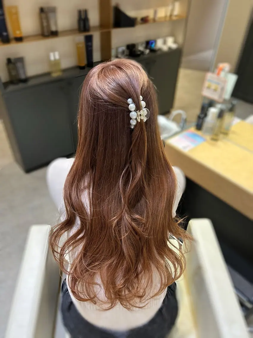 『 minimo限定 ブリーチあり ダブル カラー ➕トリートメント 🥛✨️ 』の写真