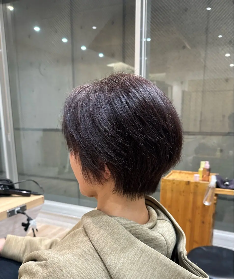 【ショート】レディースカット🕊️＋プチスパ💆‍♀️の写真