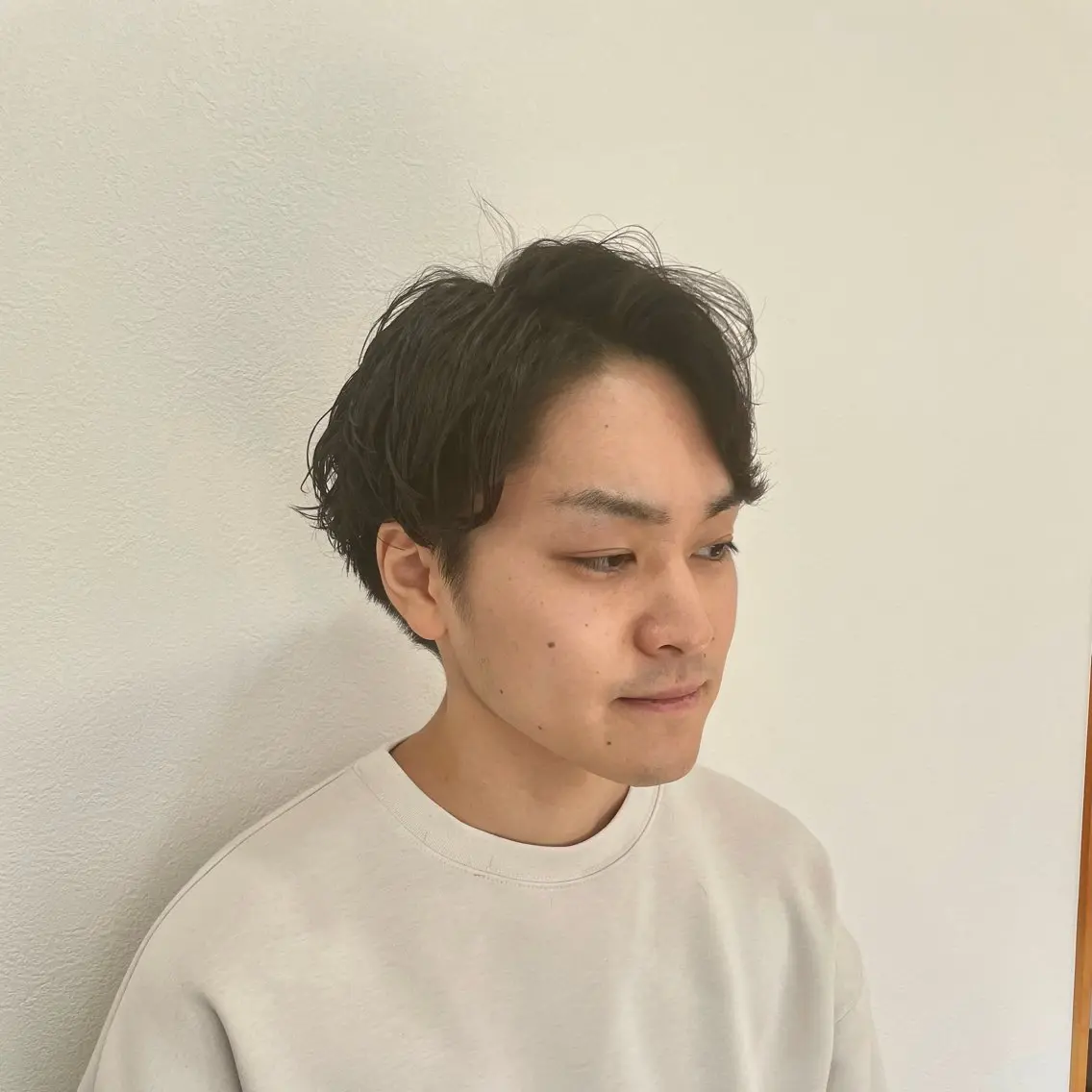 パーマ メンズ カット パーマ トリートメント メンズ 特化・川田のヘアスタイル