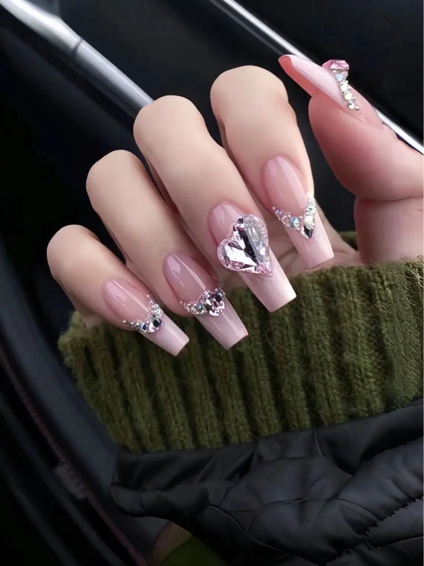 ネイル 韓国ネイル マグネットネイル ワンカラーネイル ネイルチップ Jenn Nail Salonのネイルデザイン