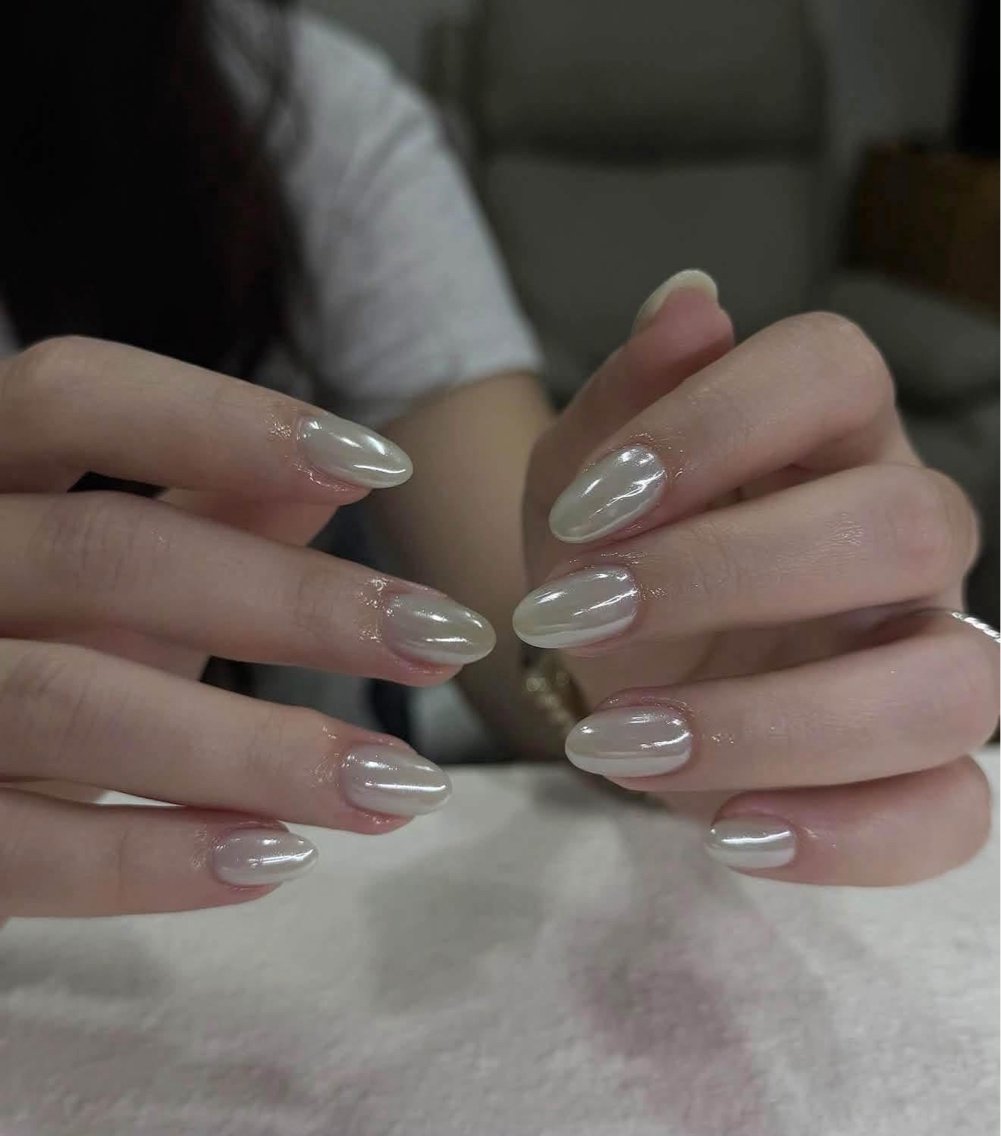 ネイル 長さ出し キラキラネイル 韓国ネイル ロングネイル 持ち込み ハンドネイル ハンドケア CHIBI NAIL SALON 船橋のネイルデザイン