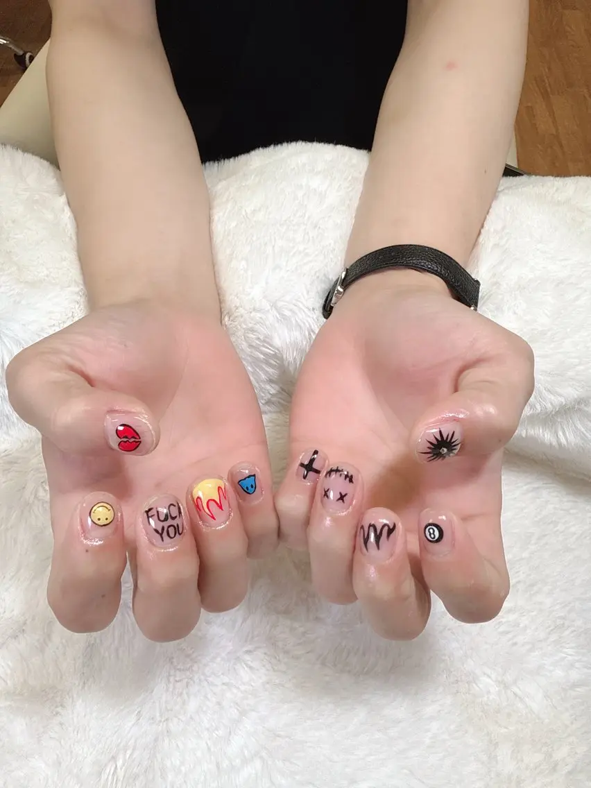 メンズ ネイル ハンドネイル Mojo Nailのネイルデザイン