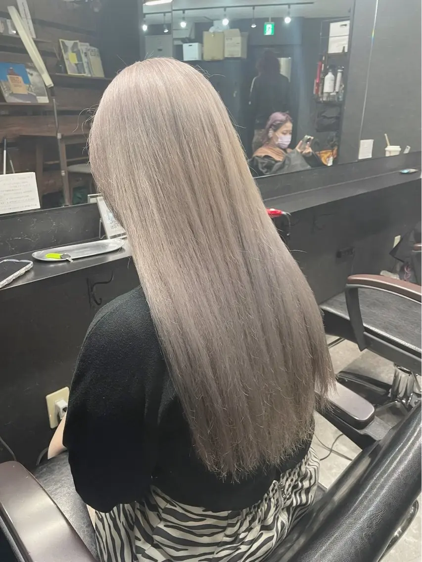 カラー ヘアカラー カラーモデル募集🐾 MINORIのヘアスタイル