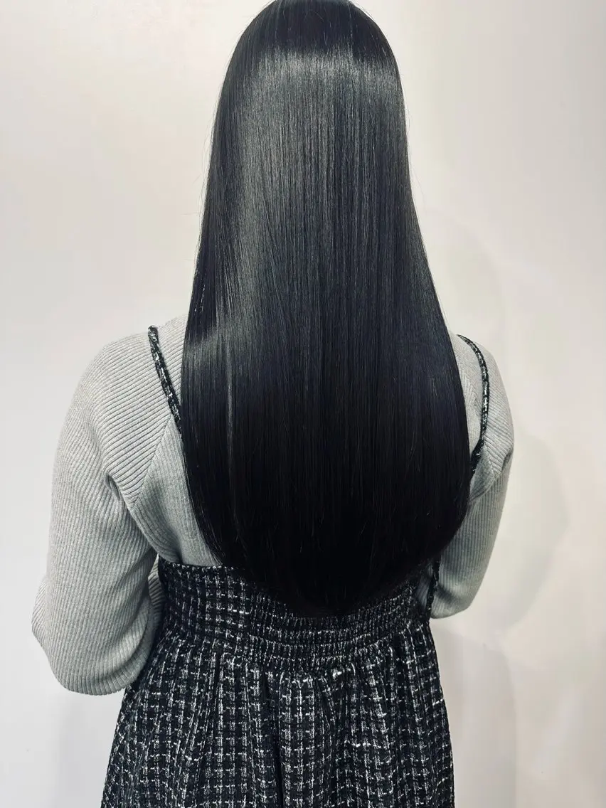 カット+縮毛矯正の写真