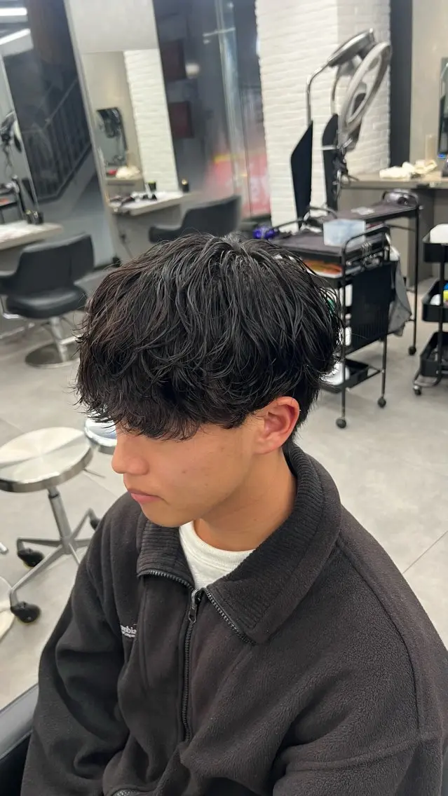 パーマ メンズ メンズパーマ カット パーマ 【OVARL】メンズ 特化/さかしょーのヘアスタイル
