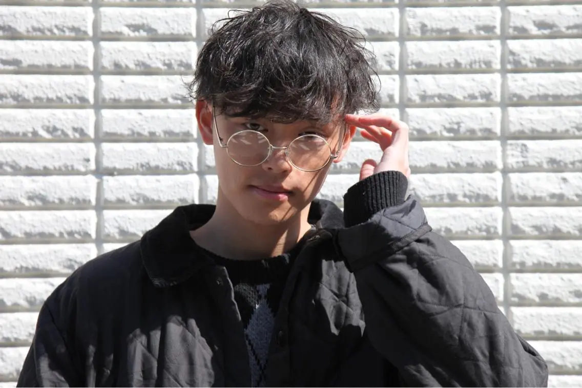 ショート パーマ くすもと かいとのヘアスタイル