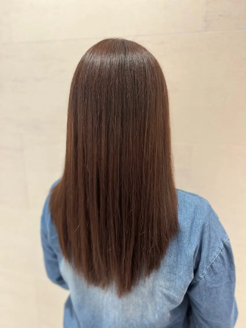 ロング 顔周りカット レイヤーカット ロング 伊藤 アユミのヘアスタイル