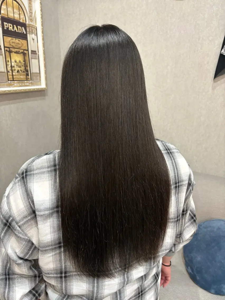 ロング 縮毛矯正 トリートメント nana ．JILL-hairのヘアスタイル