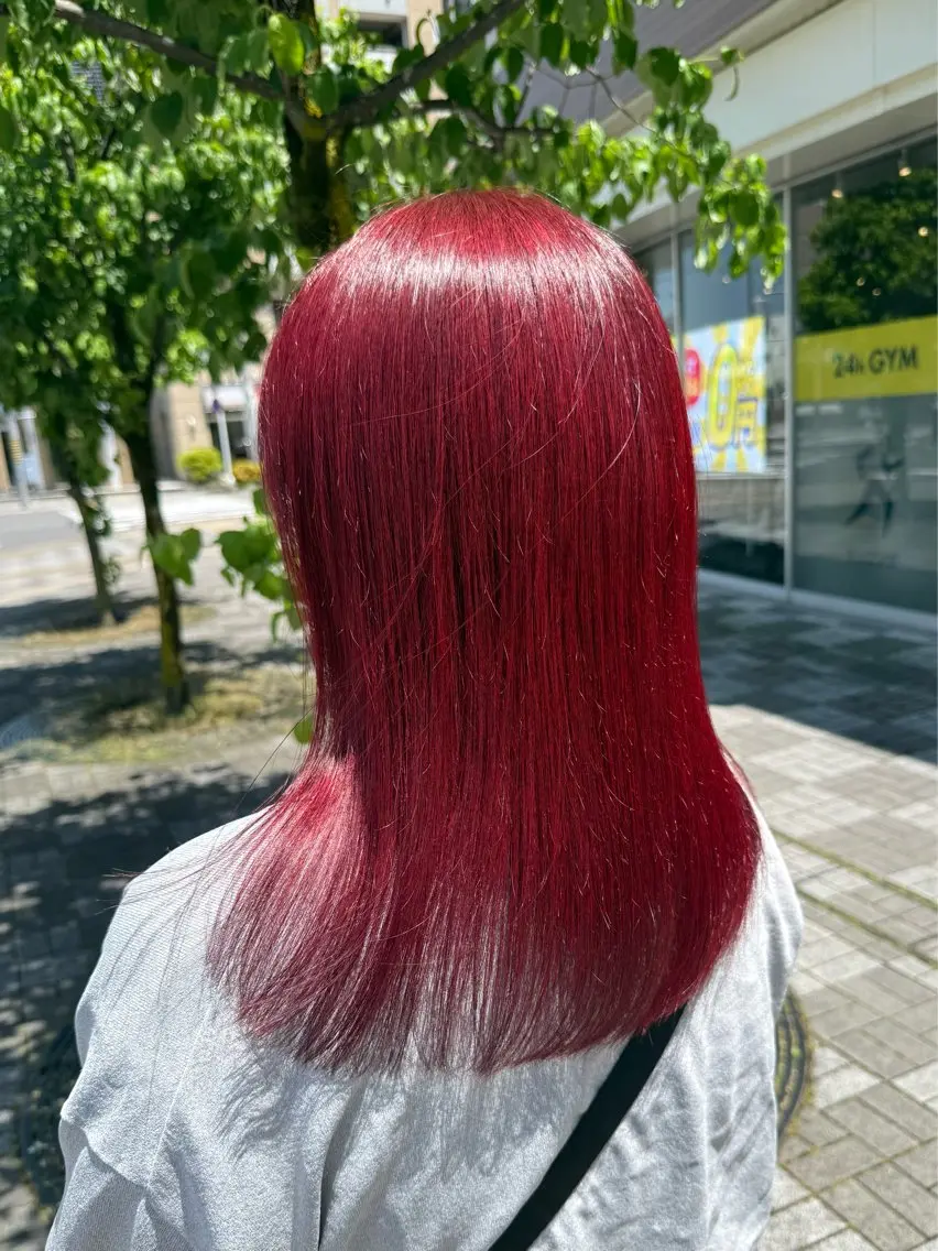 セミロング カラー 透明感カラー 髪質改善 カット ヘアカラー BRANCHÈ海 /髪質改善/透明感のヘアスタイル