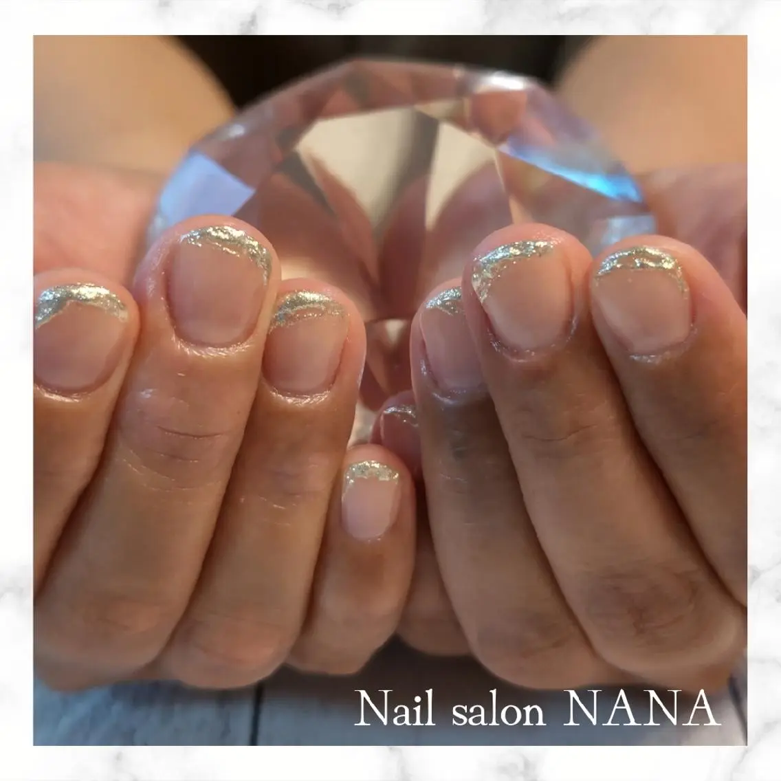 フレンチネイル〈10本〉💅✨ ハンドケア+オフ込の写真