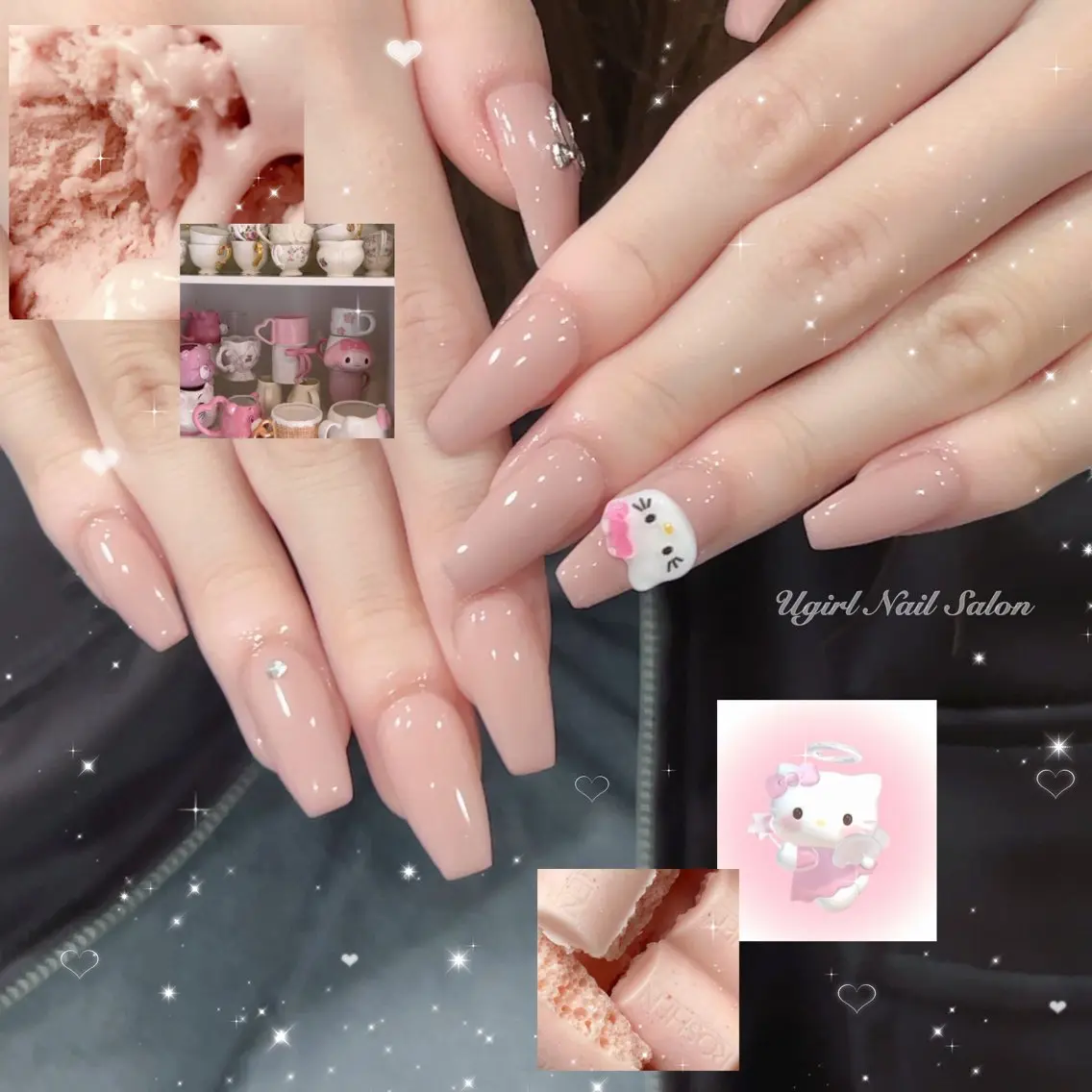 ネイル ハンドネイル 🪄mimi🎀 Midori🪽のネイルデザイン