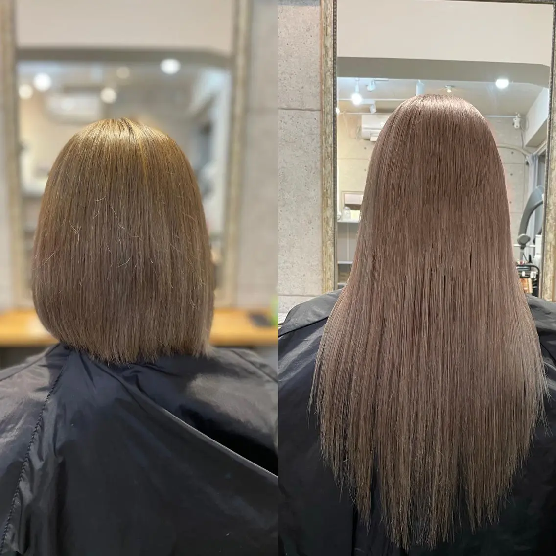 カラー ロング Reflet 新宿/プルエクステのヘアスタイル