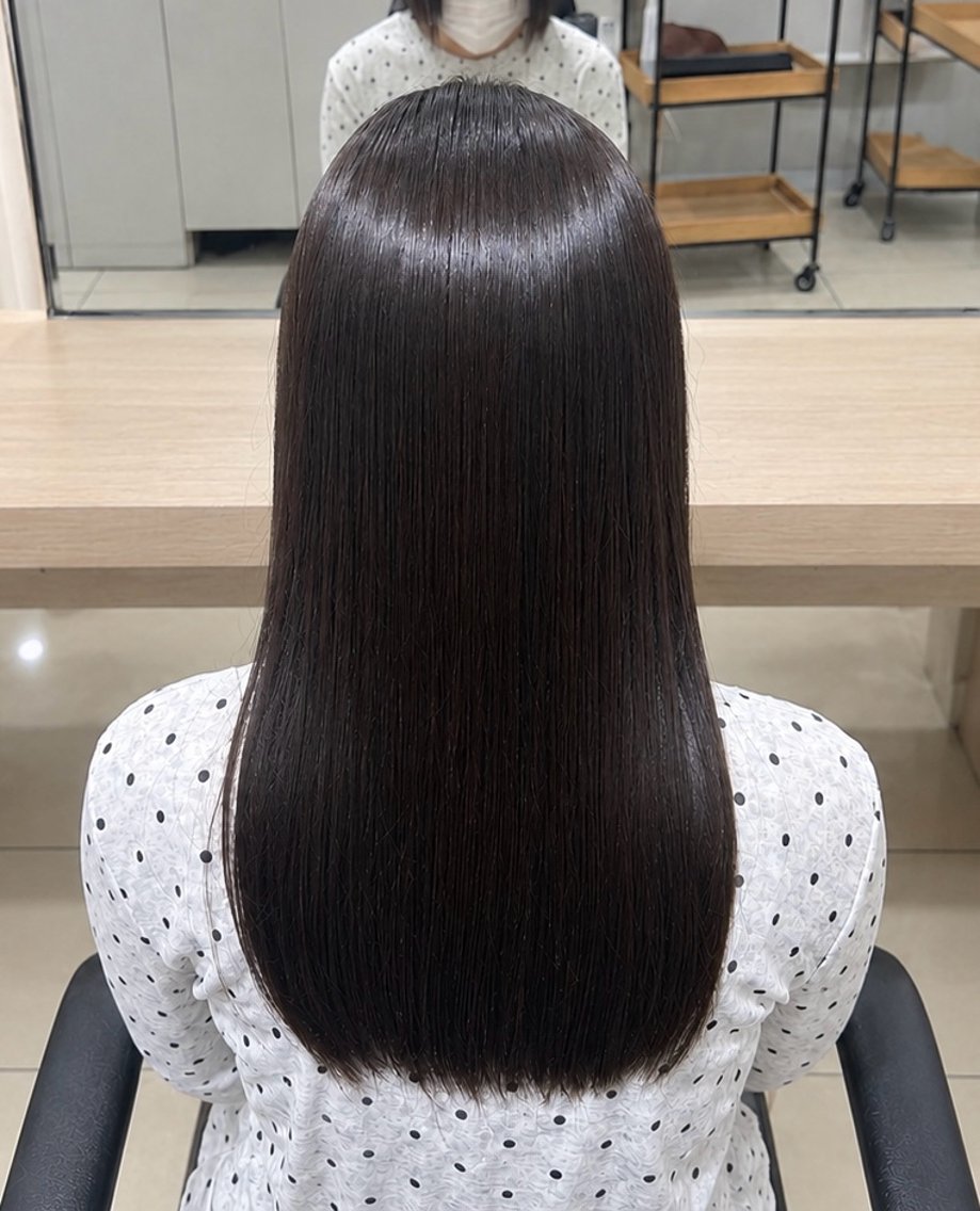 ロング パーマ 森田 夢瞳のヘアスタイル