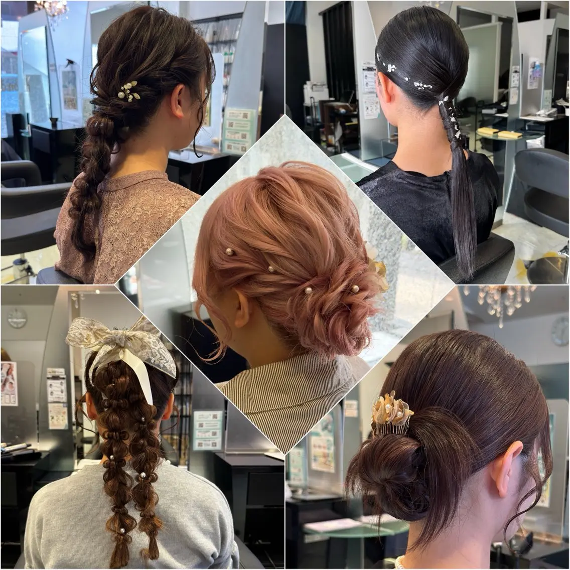 ヘアメイク(お呼ばれ&推し活など)の写真