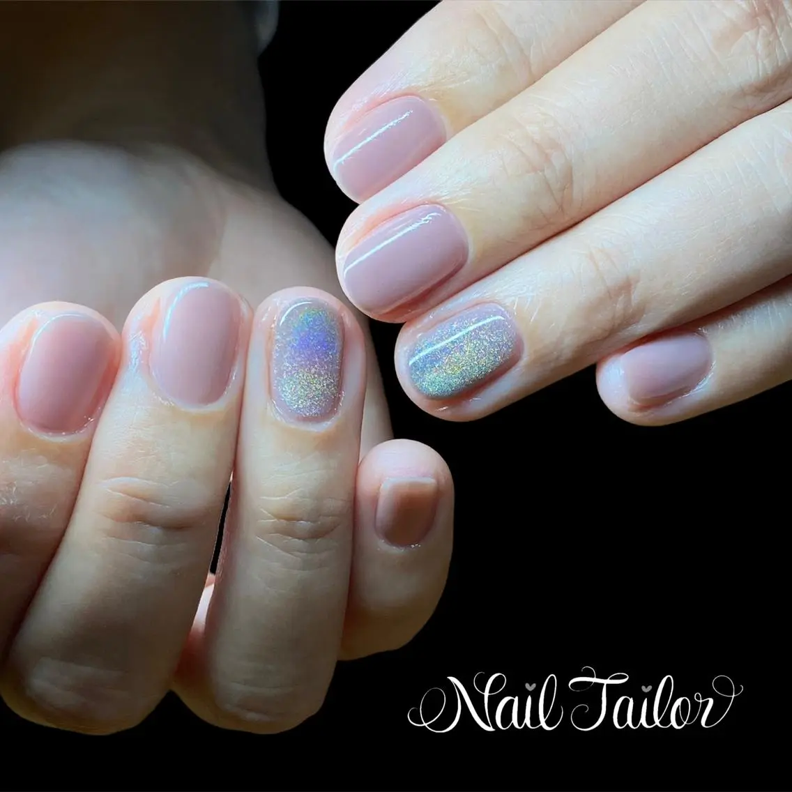 ネイル オフィスネイル ワンカラーネイル ハンドネイル NailTailor ネイルテイラーのネイルデザイン